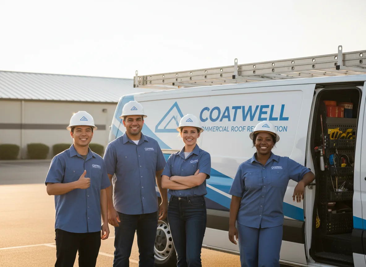 Commercial roof coating company in Nimitz, WV
